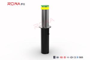 Quality Anti-riot Lifting Type Retractable Security Bollards Semi-Automatic Rising Bollards wholesale