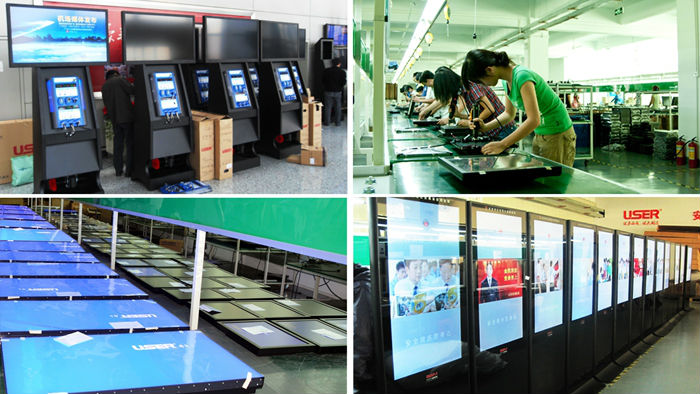 49'' floor standing Android touch kiosk