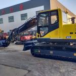 Long Arm Excavator With Rubber Tracks