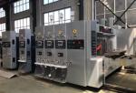 PLC Carton Box Manufacturing Machine High Speed Flexo Printing Slotting