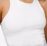 Y Back Yoga Training Seamless Racerback Crop Tank Top 230gsm