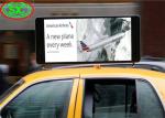 Outdoor Double Side P5 HD Full Color Car Taxi Roof Led Sign Display
