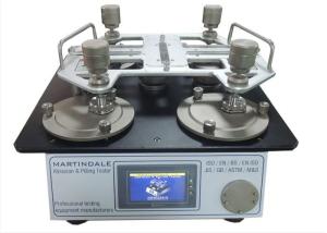 Quality 4 Test Station SATRA TM31 Martindale Abrasion Tester with 44mm Abrasion Heads wholesale
