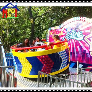 Quality Pink color disco rotar durable fiberglass quality and long working life for amusement equipment wholesale