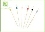 Birch Wood Decorative Food Toothpicks Disposable Birthday Party Kits OEM