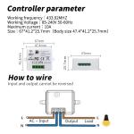 White 2.4GHz 16A Zigbee Touch Switch