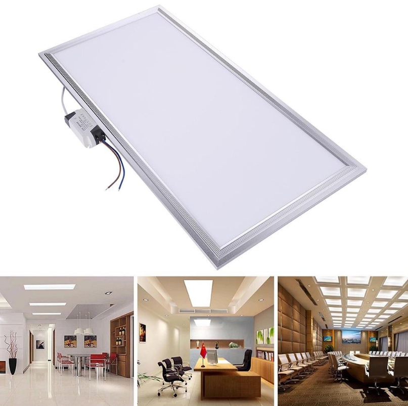 56W Ultra-thin Cool White LED Recessed Ceiling Panel Light 1200X600 High Brightness LED Panel Light