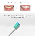 Adults DC3.7V 300g 283x60x60mm USB Rechargeable Toothbrush