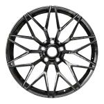 18 inches black Brown polish 5 * 112 aluminum alloy forged car wheels
