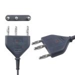 Medical Consumables ESU Cable 3 Pin 4.0 Banana Plug Reusable Electrosurgical