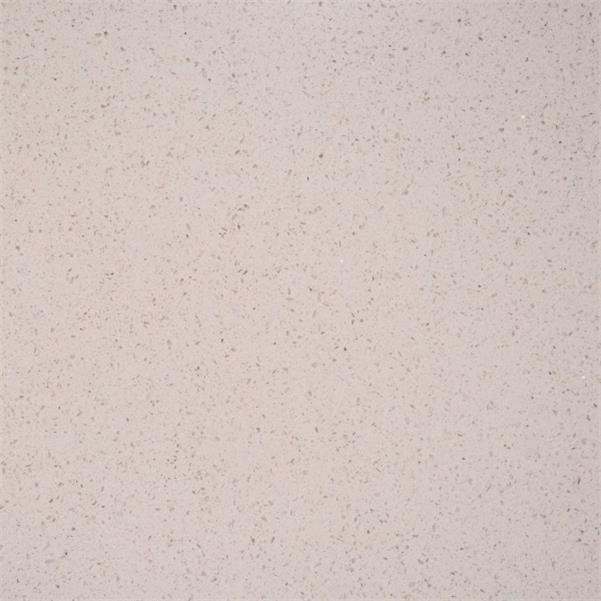 15MM Nude Colored Glass Quartz Stone With Bathroom Vanity Top