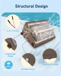 Commercial Outdoor Slim LED Wall Pack Light With Photocell 40W 45W 60W 80W 100W