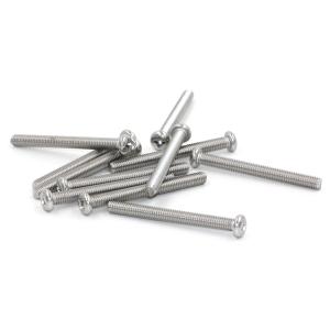 Quality 304 Stainless Steel Phillips Round Head Screws 500mm Corrosion Resistant wholesale