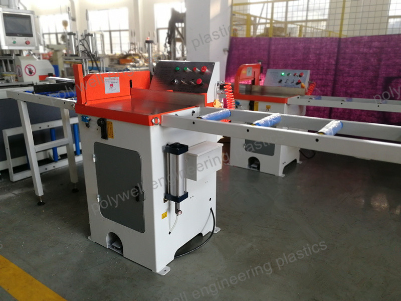 455 Special Plastic Cutting / Aluminum Cutting Machine , Aluminium Profile Cutter