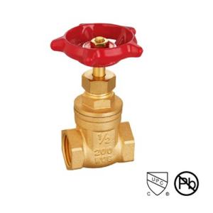 Quality NPT BSP Alloy Steel Gate Valve Brass For Oil Gas / Brass Water Gate Valve wholesale