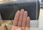 Grey Black 17x14 Woven Fiberglass Insect Screen Mesh 0.25-0.28mm Dia
