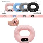 Professional Hand Grip Strengthener Trainer Finger Gripper Soft Foam For Gym