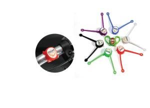 Quality 2 * CR2032 Battery Bike Front Light , Silicone Waterproof Led Bike Lights wholesale