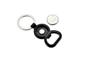 Quality Trolley Coin Metal Bottle Opener Round Circular Keychain Souvenir wholesale