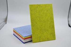 Quality 9mm Pet Polyester Fiber Acoustic Wall Tiles For Office And Meeting Room wholesale