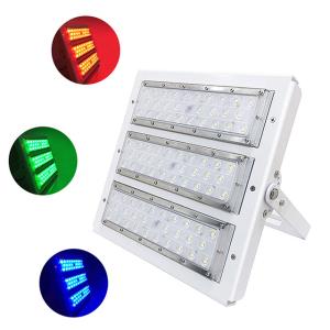 Quality Powerful Meanwell Driver RGB LED Flood Light For Cultural Plaza Color Decoration Warm White 3000K wholesale