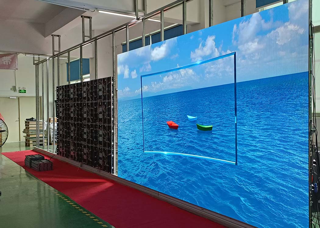 High Definition Full Color Indoor Led Display 640×480mm For Meeting Room