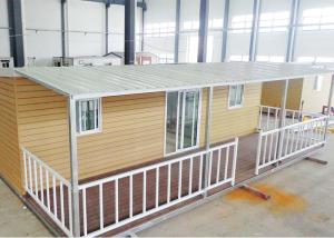 Quality Australia Folding Mobile Homes , One Floor Villa Style Prefabricated Mobile Homes wholesale