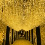 96 LED Curtain Icicle Lights 3m For Christmas Decoration