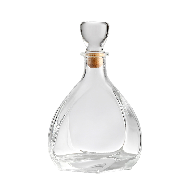 OEM/ODM Accepted Clear Glass Bottle 500ml 750ml Custom Size for Gin Whisky