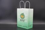 Versatile packaging Kraft Paper Grocery Bags With Handles Twisted