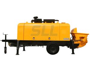 Quality Hydraulic Secondary Constructional Portable Concrete Pump 30mm Max Aggregate Size wholesale