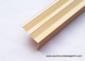 Quality Anti Slip Aluminium Stair Step Edge Nosing Angle Shaped 33 mm x 20 mm wholesale