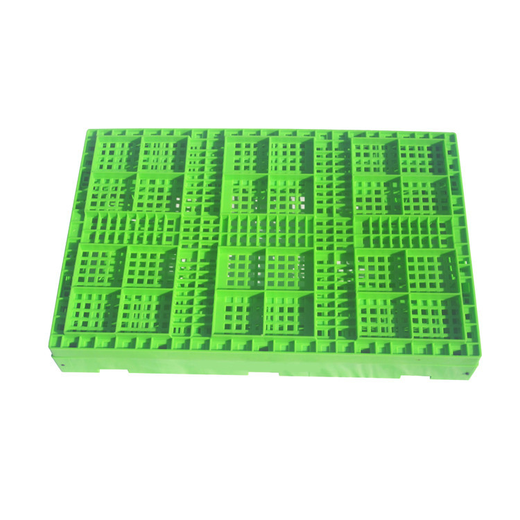 Agricultural Plastic Collapsible Storage Crate Customized 600*400 Mm