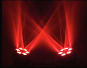 Quality 2015 new top selling stage disco dj lighting 6pcs mini led moving head beam eyes lights wholesale