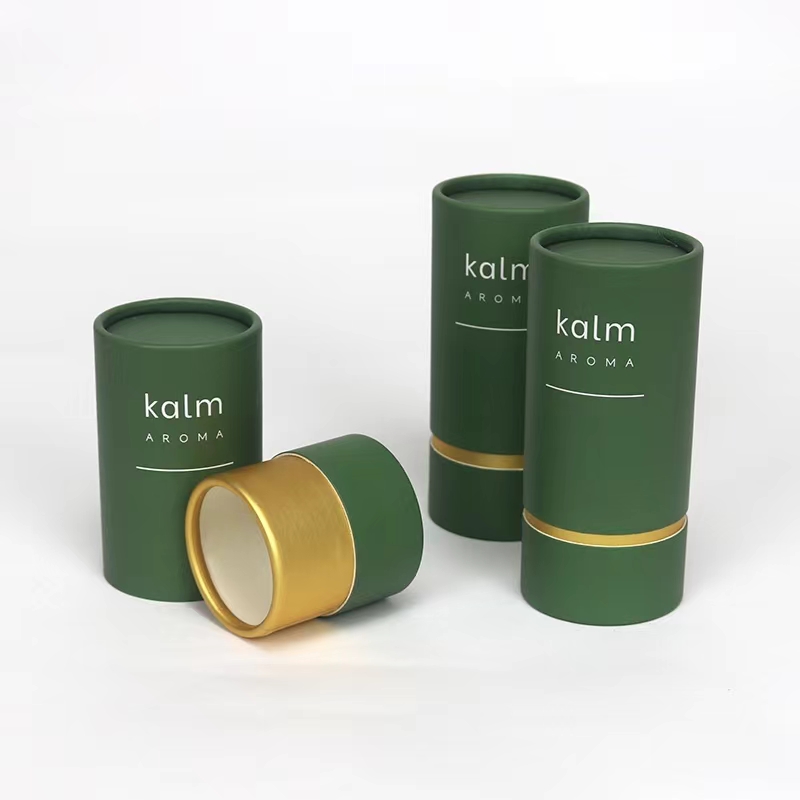 Rigid Paper Tube Cosmetic Packaging for Essential Oil Essence Dropper Bottle 30ml 40ml