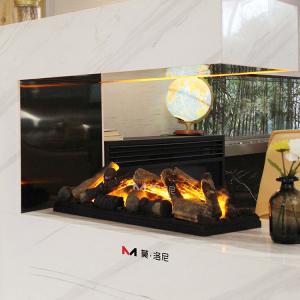 Quality 63inch Decorative Fireplace Insert 3D Surface Charcoal Decorative Insert wholesale