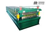 Double Deck Roll Forming Machine , Color Steel Sheet Metal Roofing Machine