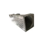 U Type Polymer Concrete Drainage Channel Ditch , Steel Grill Linear Drain For