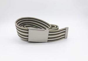 Quality Durable Strip Military Web Belt , Polyster Webbed Canvas Belts 3.8cm Width wholesale