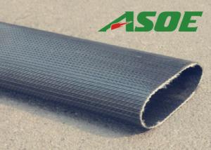 Quality 6”× 200m Nitrile Rubber Lay Flat Irrigation Hose With Circular Woven Polyester Jacket wholesale