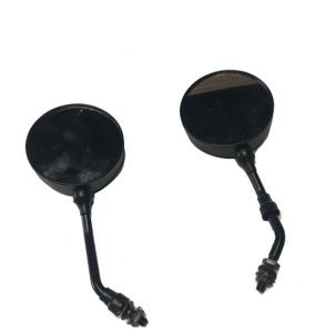 Quality Black Color Bajaj Auto Rickshaw Parts / Three Wheeler Rear View Mirrors wholesale