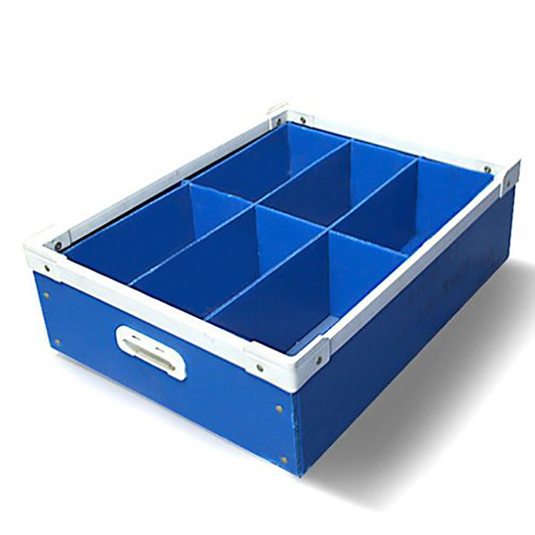 5mm 6mm Reusable Corrugated Plastic Boxes Recyclable UV Coating