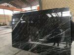 Negro Marquina Black Marble Slab And Tiles Bathroom Vanitytops For Residential