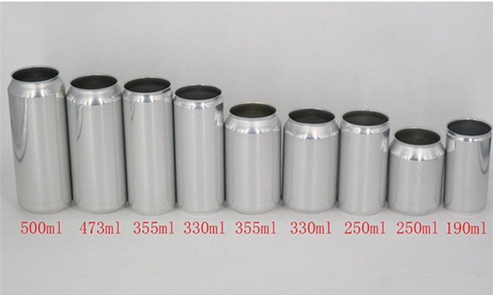 Standard 250Ml Aluminum Beverage Cans Metal Easy Open Beer Cans For Soft Drinks