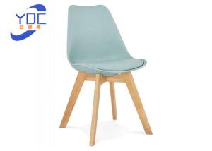 Quality Luxury Suede Modern Wooden Low Back Tufted Dining Room Chairs wholesale