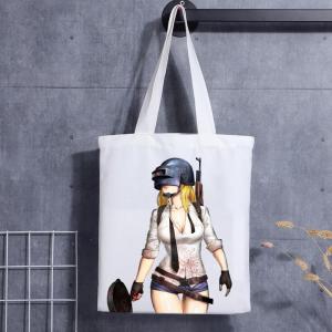 Quality Custom Print Recycled Eco Canvas Cotton Bags With Your Logo Shopping Bag wholesale
