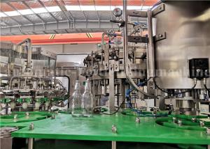 Quality 4000BPH Sparkling Water / Coke Cola Filling Machine Carbonated Beverage Glass Bottle Filler wholesale