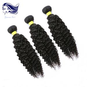 Quality Kinky Curly Virgin Cambodian Hair Unprocessed Human Hair Weave wholesale