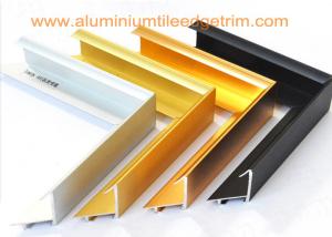 Quality Brushed Aluminium Picture Frame Mouldings , Aluminium Picture Frame Extrusions wholesale