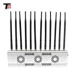 12 Way WiFi 4G 5G Signal Jammer Radius 5 - 40 Meter For Concert